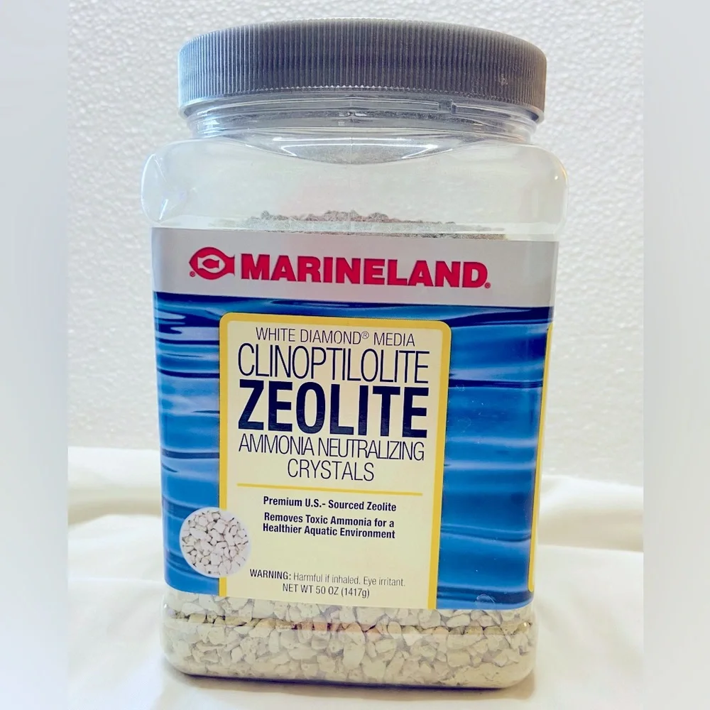 White Diamond® Media Clinoptilolite Zeolite Ammonia Neutralizing Crystals